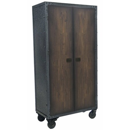 Duramax Garage Storage Combo Set, Brown/Gray, Steel, Wood, 240 in W x 20 in D 10P148TC136TC4WC3FC